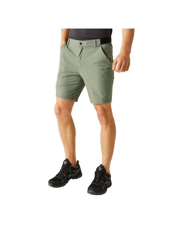 Regatta Regatta Szorty Travel Light Zielony Stretch Fit