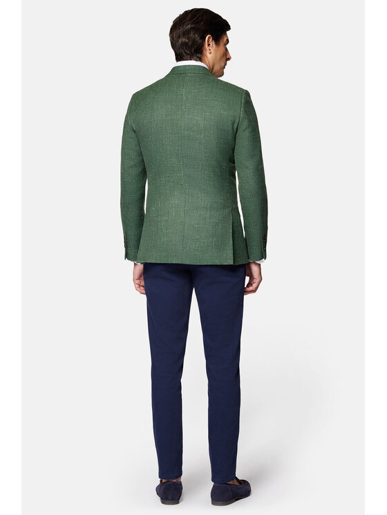Lancerto Lancerto Marynarka Glendale MA073124000006 Zielony Slim Fit