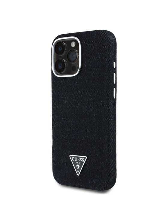 Guess Guess Etui na telefon Apple iPhone 16 Pro Max Czarny
