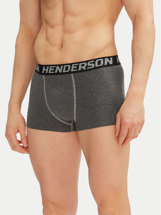 Henderson Henderson Set od 3 para bokserica Onset 42740 Siva