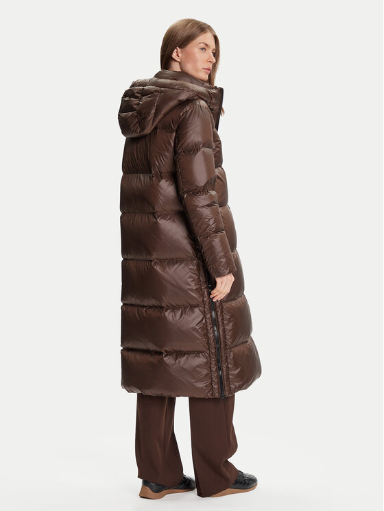 Blauer Blauer Пухено яке 25WBLDK03161 Кафяв Regular Fit
