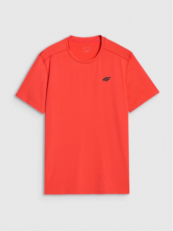 4F 4F Maglietta tecnica 4FWAW25TFTSM1521-62S Rosso Regular Fit