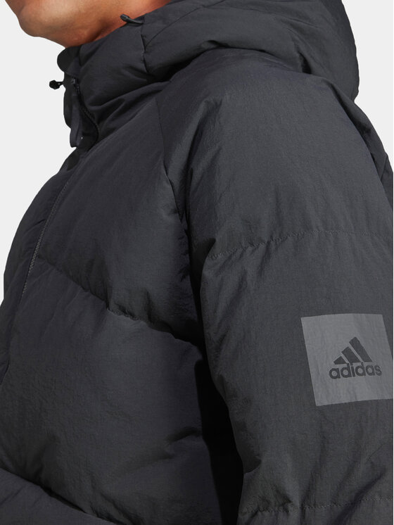 adidas adidas Geacă din puf Big Baffle IK3156 Negru Regular Fit