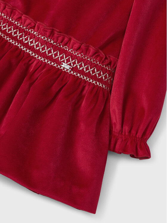 Vestito da giorno 2938 Rosso Regular Fit