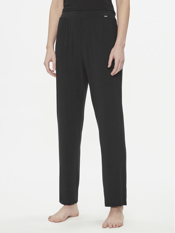 Calvin Klein Underwear Pantaloni pijama 000QS7145E Negru Relaxed Fit
