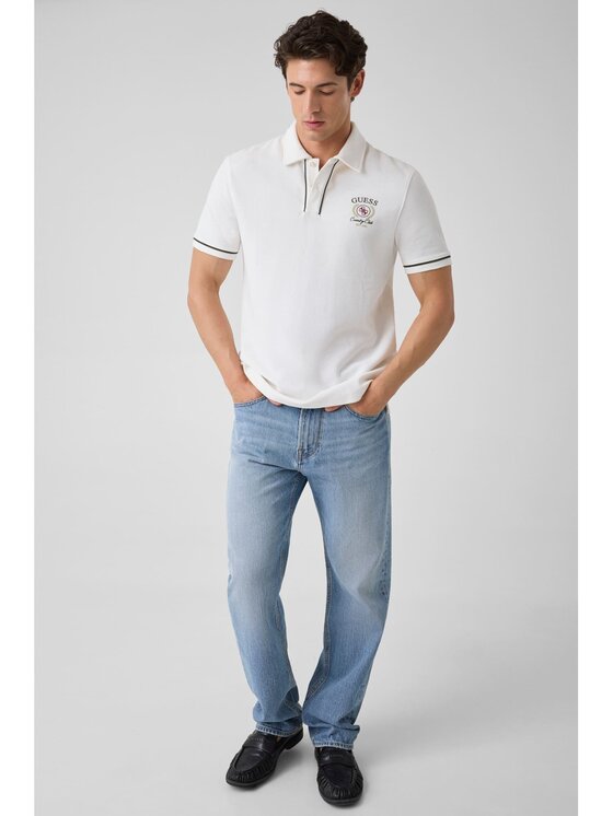 Guess Guess T-Shirt 183294 Biały Classic Fit