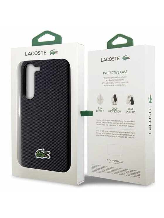 Lacoste Lacoste Etui na telefon S23 Czarny