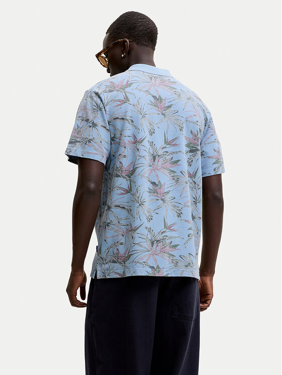 Jack & Jones Jack & Jones Poloshirt Blu Hawaii 12295860 Hellblau Relaxed Fit
