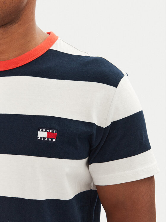 Tommy Jeans Tommy Jeans T-krekls DM0DM20766 Tumši zils Regular Fit