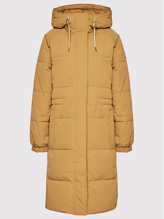 Lee Lee Kurtka zimowa Puffer L56IXWSZ 112140312 Brązowy Relaxed Fit