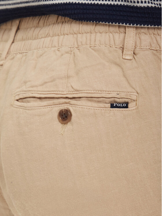 Polo Ralph Lauren Polo Ralph Lauren Spodnie materiałowe 710940611010 Beżowy jasny Tapered Fit