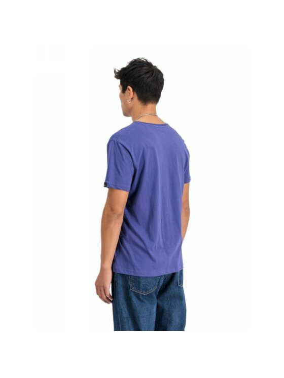 Alpha Industries Alpha Industries Tričko AI.146506-735 Tmavomodrá Regular Fit