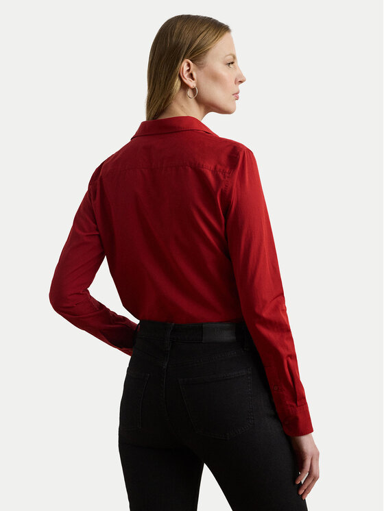 LAUREN RALPH LAUREN LAUREN RALPH LAUREN Srajca 200925378004 Rdeča Relaxed Fit