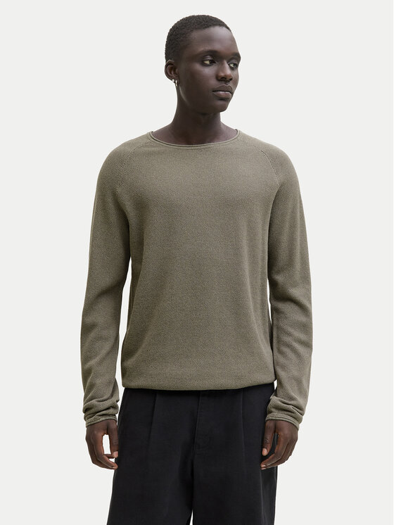 Jack & Jones Jack & Jones Sveter Hill 12157321 Béžová Regular Fit