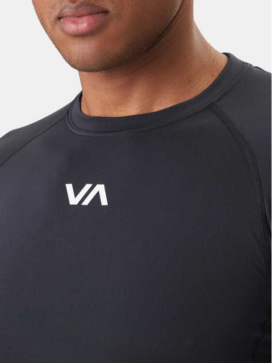 RVCA RVCA Technisches T-Shirt VA Sport AVYWR00135 Schwarz Slim Fit