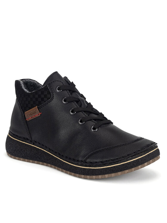Rieker Rieker Botine 50902-00 Negru