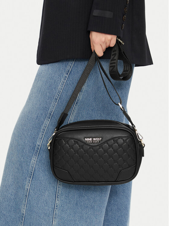 Nine West Geantă CEO-ZOE-I-S241233 Negru