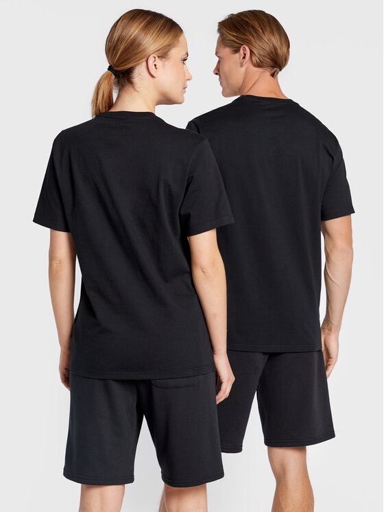 Converse Converse T-Shirt Unisex Star Chevron 10024067-A01 Czarny Regular Fit