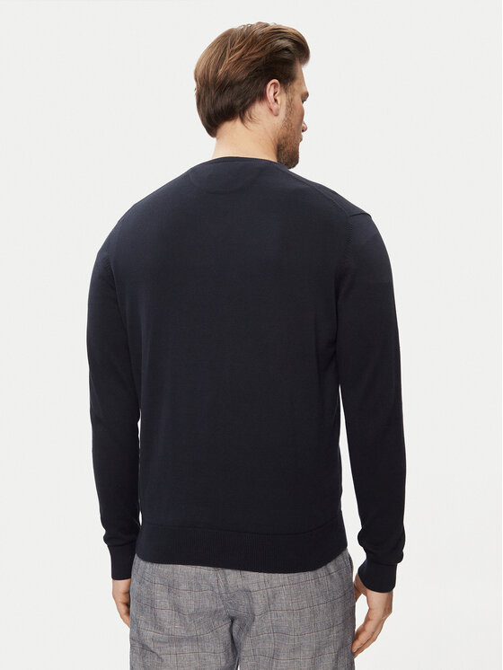 Bugatti Bugatti Pullover 7300 95510 Dunkelblau Regular Fit