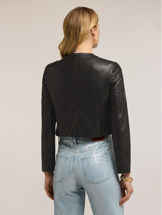 Motivi Motivi Giacca in similpelle R323Q001134N033 Nero Regular Fit