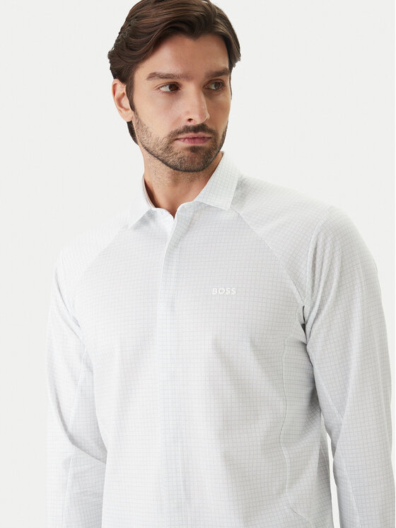 BOSS BOSS Koszula Excurse L 50554481 Błękitny Regular Fit