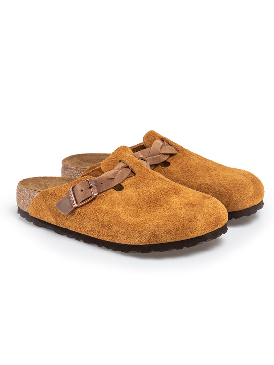 Birkenstock Birkenstock Klapki 1026665_42 Brązowy