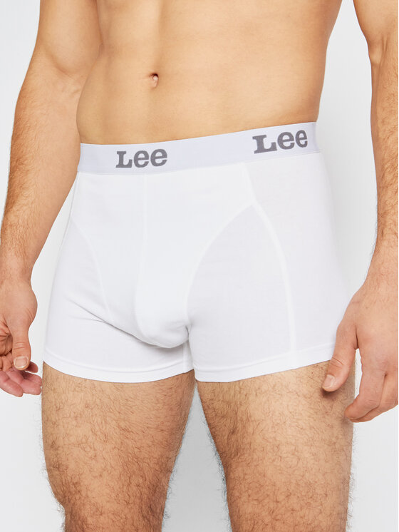 Lee Lee Set di 2 boxer LP03CK12 112125111 Bianco