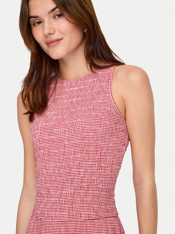 ONLY ONLY Letné šaty Celle 15369284 Červená Regular Fit