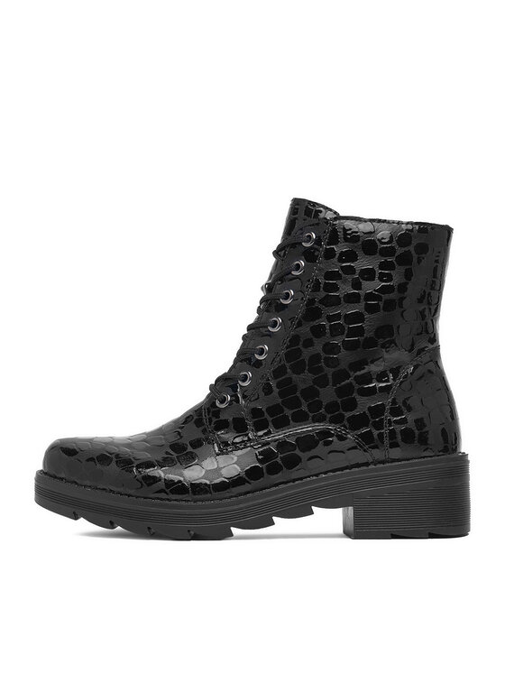 Rieker Rieker Schnürschuhe CEO-X0510-01 Schwarz