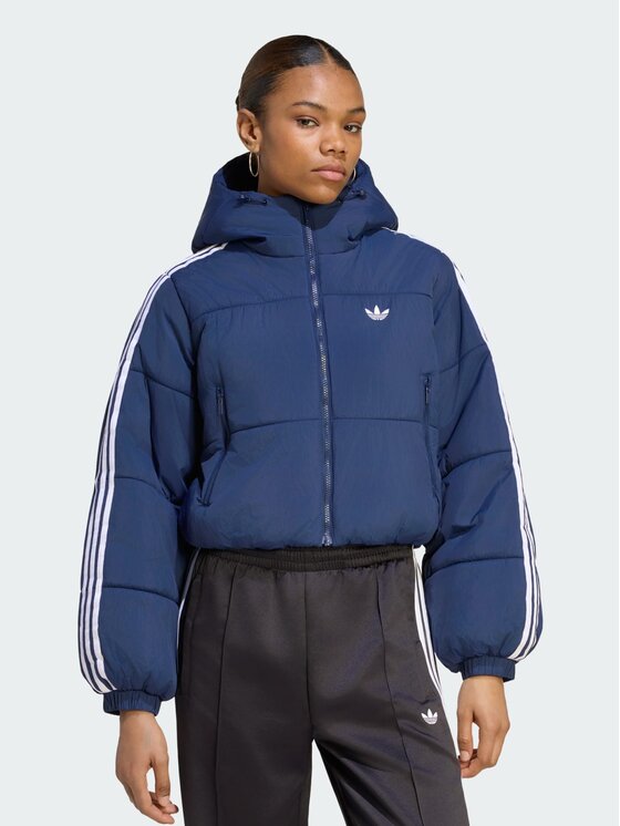 adidas adidas Kurtka puchowa 169399 Niebieski jasny Loose Fit