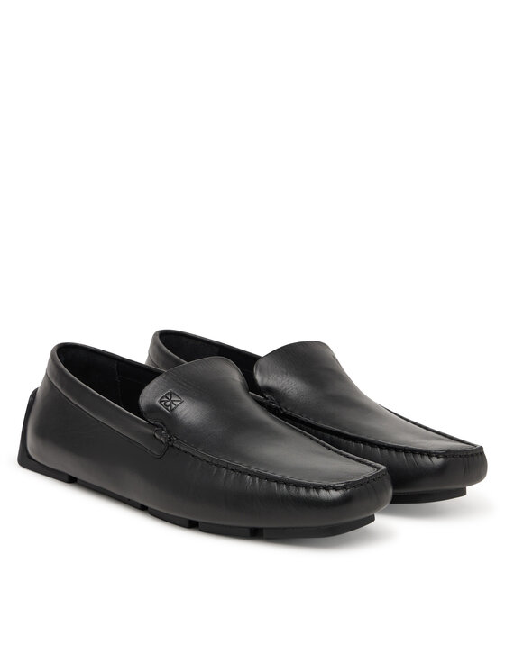 Calvin Klein Calvin Klein Mocasini Driver Penny Embl Lth HM0HM02085 Negru