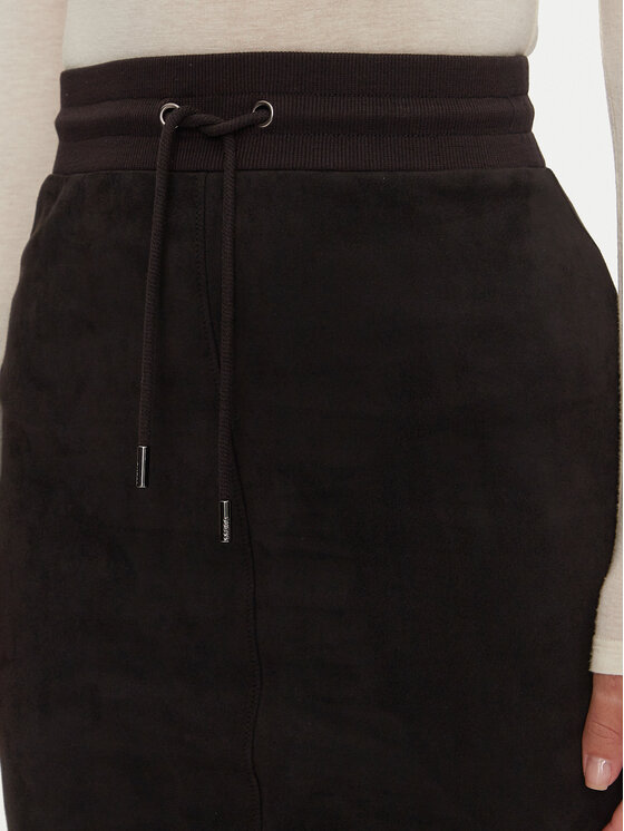 Guess Guess Miniszoknya W2BD47 KAUJ2 Fekete Regular Fit