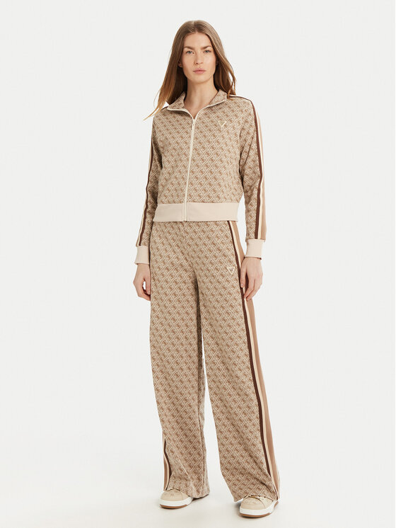Guess Guess Pantaloni trening V5RB03 KCO90 Bej Regular Fit