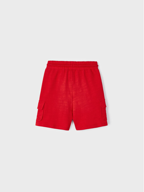 Mayoral Mayoral Pantaloncini di tessuto 3222 Rosso Regular Fit