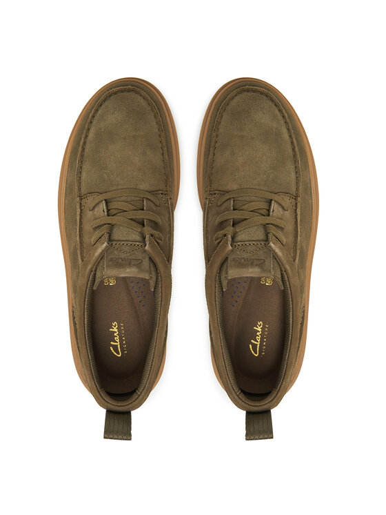 Clarks Clarks Halbschuhe Polden Moc 26180869 Grün