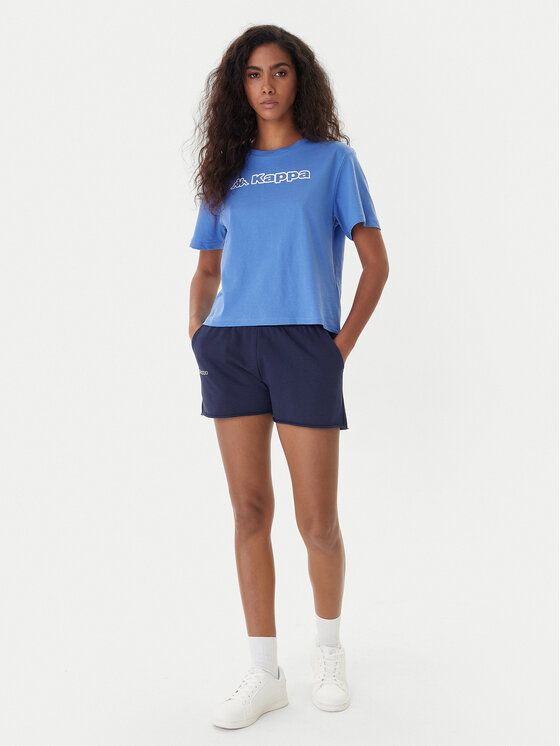 Kappa Kappa T-krekls Frega 351M1KW Tirkīzs Regular Fit