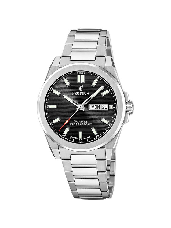 Festina Festina Zegarek F20073-5 Srebrny