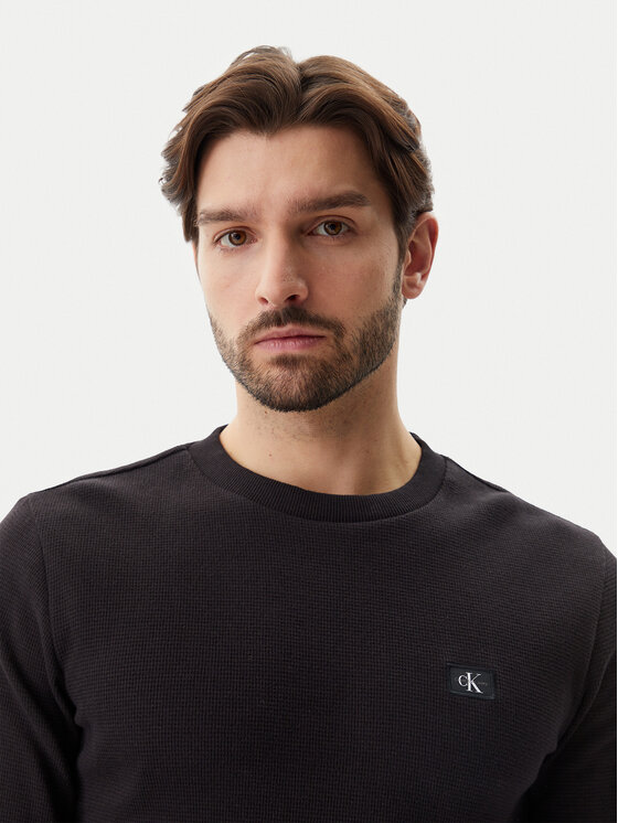 Calvin Klein Jeans Calvin Klein Jeans Longsleeve J30J327117 Μαύρο Regular Fit