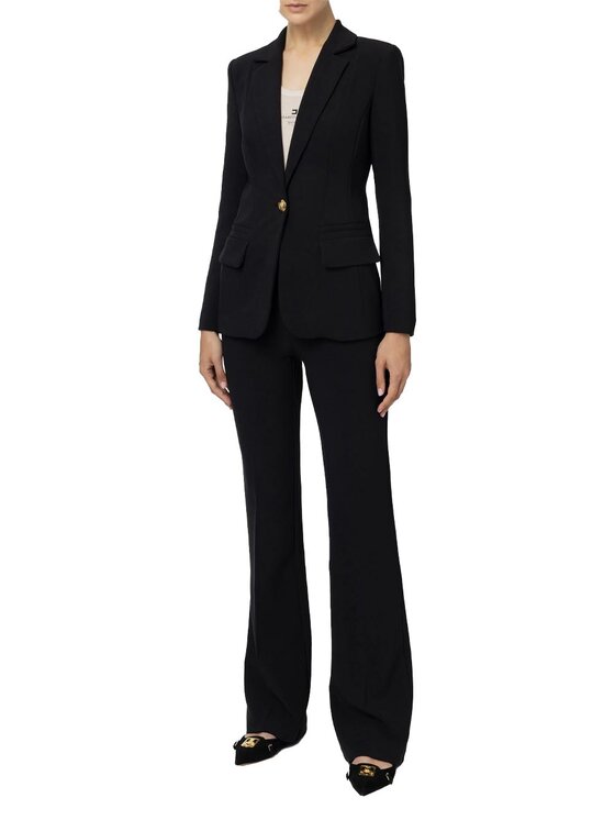 Elisabetta Franchi Elisabetta Franchi Abito da sera tp00346e2-110 Nero Regular Fit