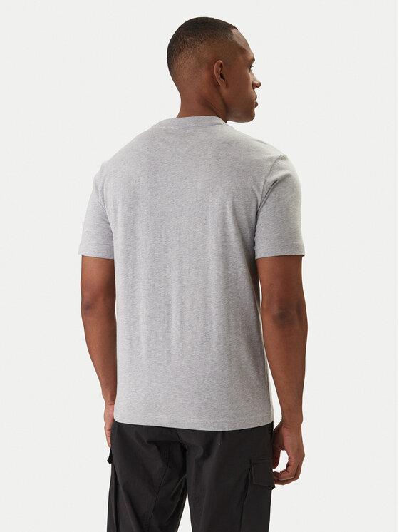 Napapijri Napapijri Majica S-Box Logo NP0A4IFL Siva Regular Fit