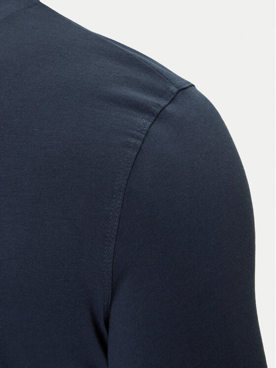 Aeronautica Militare Aeronautica Militare Majica dugih rukava 252TS2474UJ00641 Tamnoplava Regular Fit