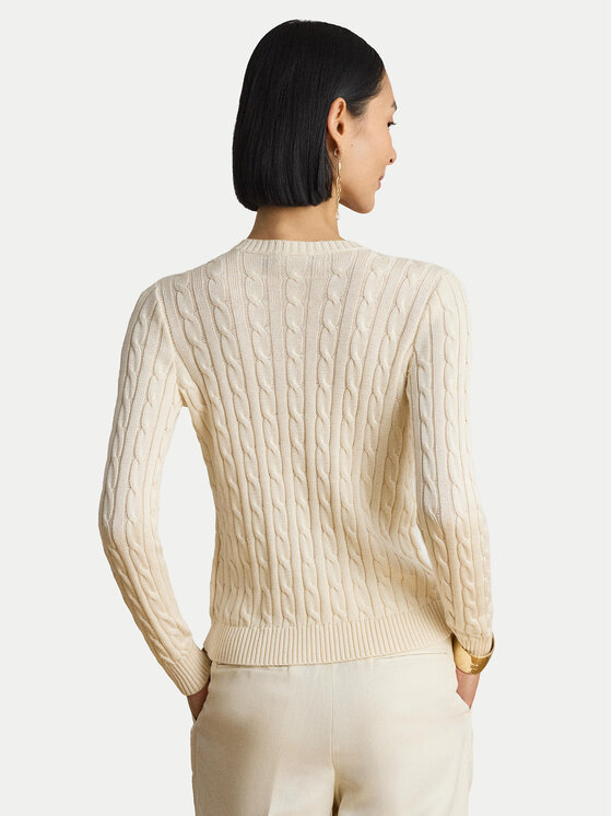 LAUREN RALPH LAUREN LAUREN RALPH LAUREN Kardigan 200P14040001 Krémová Regular Fit