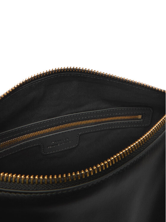 PINKO PINKO Borsetta Hobo Zip Around Classic Ai 25-26 PLTT 105113 A0QO Nero