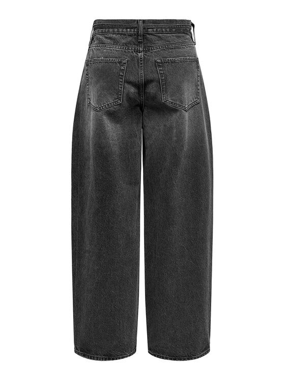 ONLY ONLY Jeansy Gianna 15347094 Czarny Balloon Fit