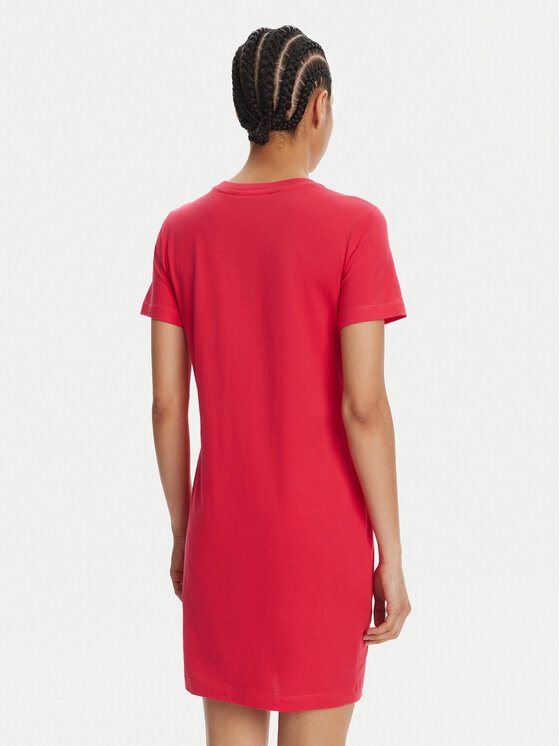 Just Cavalli Just Cavalli Ежедневна рокля 78PAOE15 Розов Regular Fit