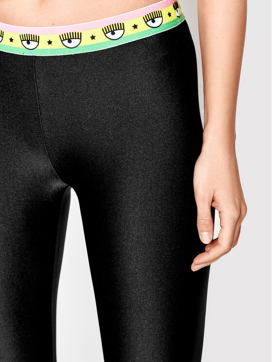 Chiara Ferragni Chiara Ferragni Κολάν 72CBC102 Μαύρο Slim Fit