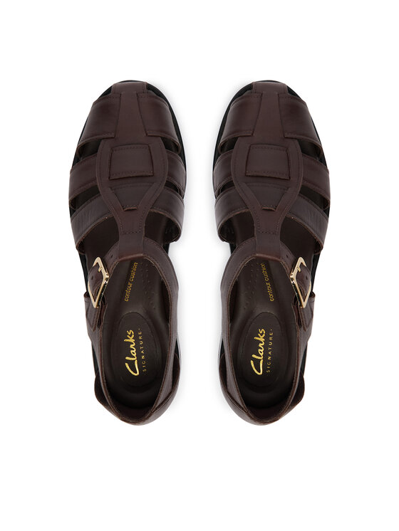 Clarks Clarks Sandály Hana Sun 26185911 Hnědá