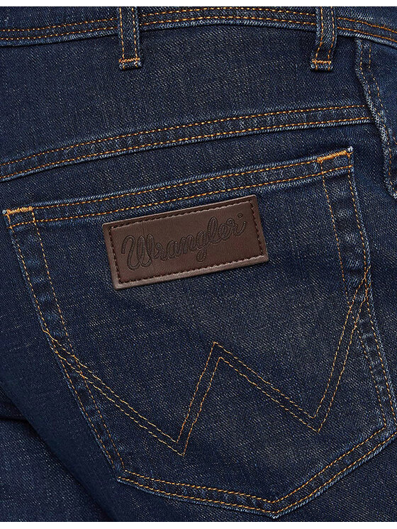 Wrangler Wrangler Jeansy Texas Granatowy Slim Fit