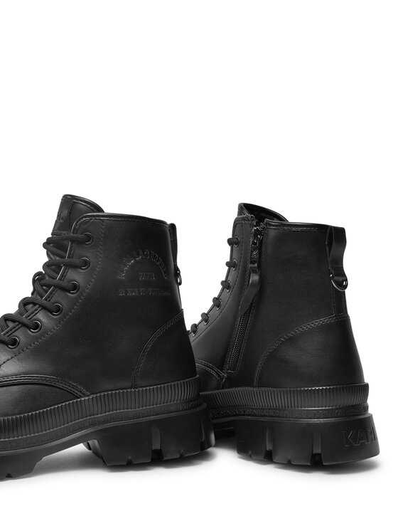 KARL LAGERFELD KARL LAGERFELD Kozačky KL25264A Černá