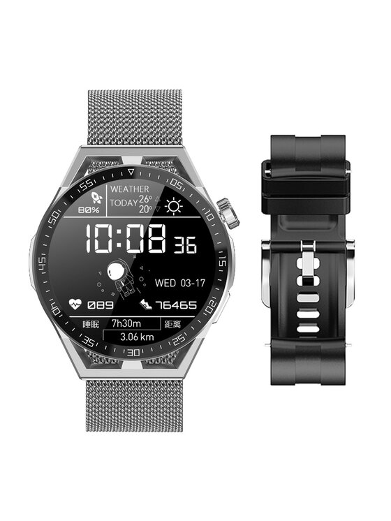 Rubicon Rubicon Smartwatch SMARUB154 Srebrny